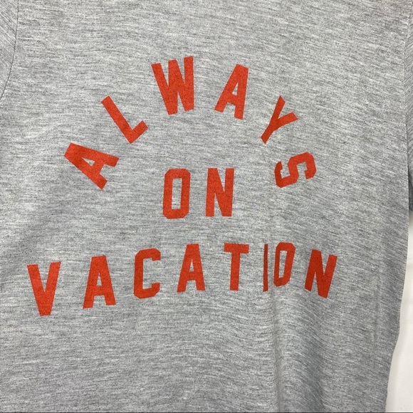Zoe + Liv Always On Vacation Tee Shirt - M - Picture 4 of 8